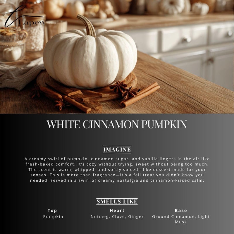 Lapew White Cinnamon Pumpkin Scented Mop Soap Concentrate 36 oz | Premium Fragranced Floor Cleaner | Streak-Free | Hard Floor Cleaning Solution | Eco Friendly | Made in USA (White Pumpkin) - Image 1